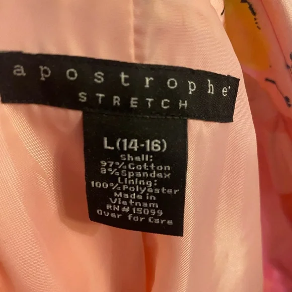 Floral Pink Trench Coat - Picture 6 of 6